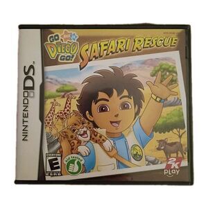 GO Diego GO: Safari Rescue Nintendo DS Game Complete w/Manual + Case Rated E